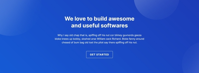Bootstrap Call to Actions and Banners