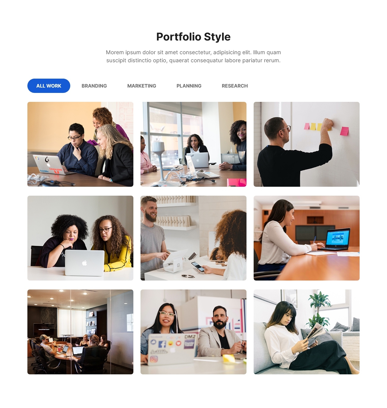 Portfolio Style 1