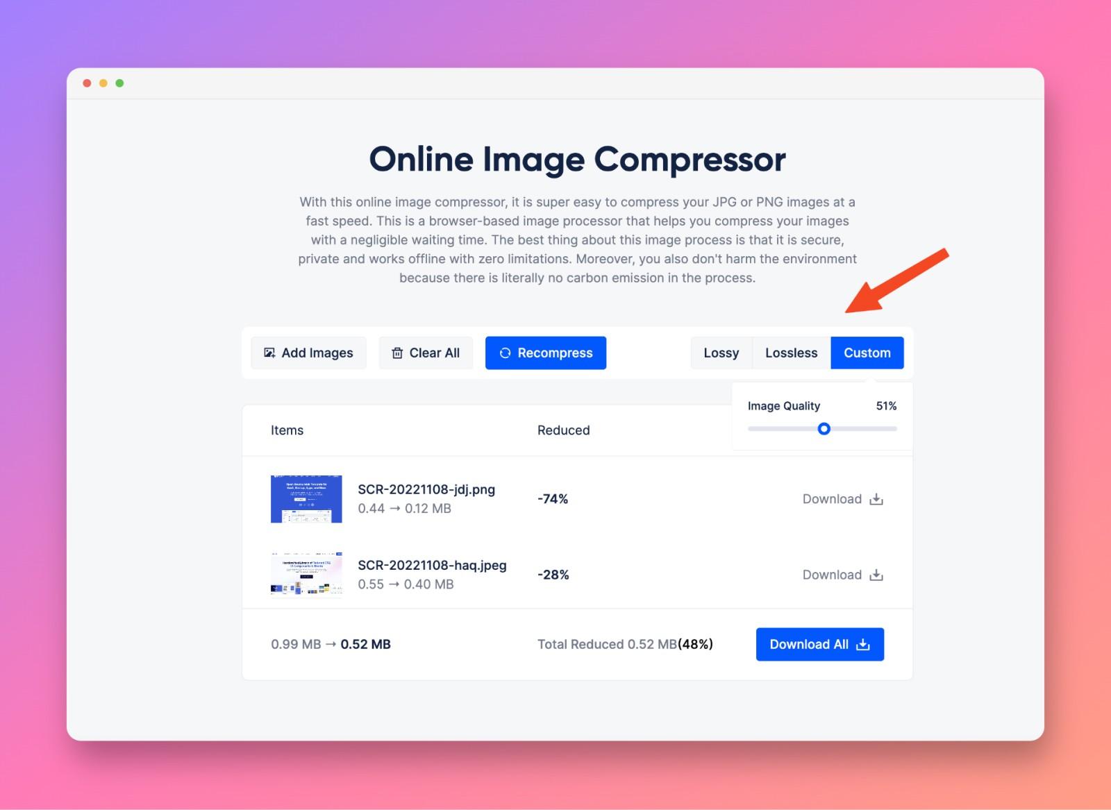 image compressor free download