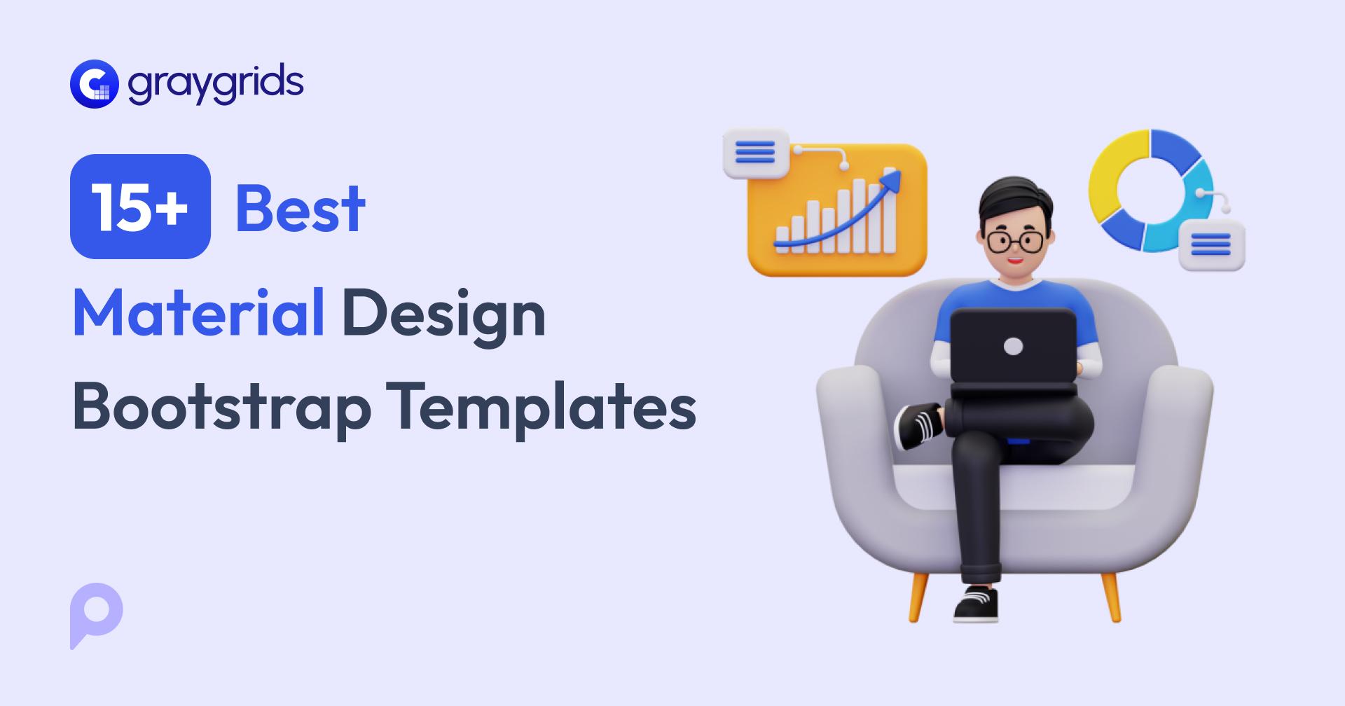15+ Best Free and Premium Material Design Bootstrap Templates of 2026 ...