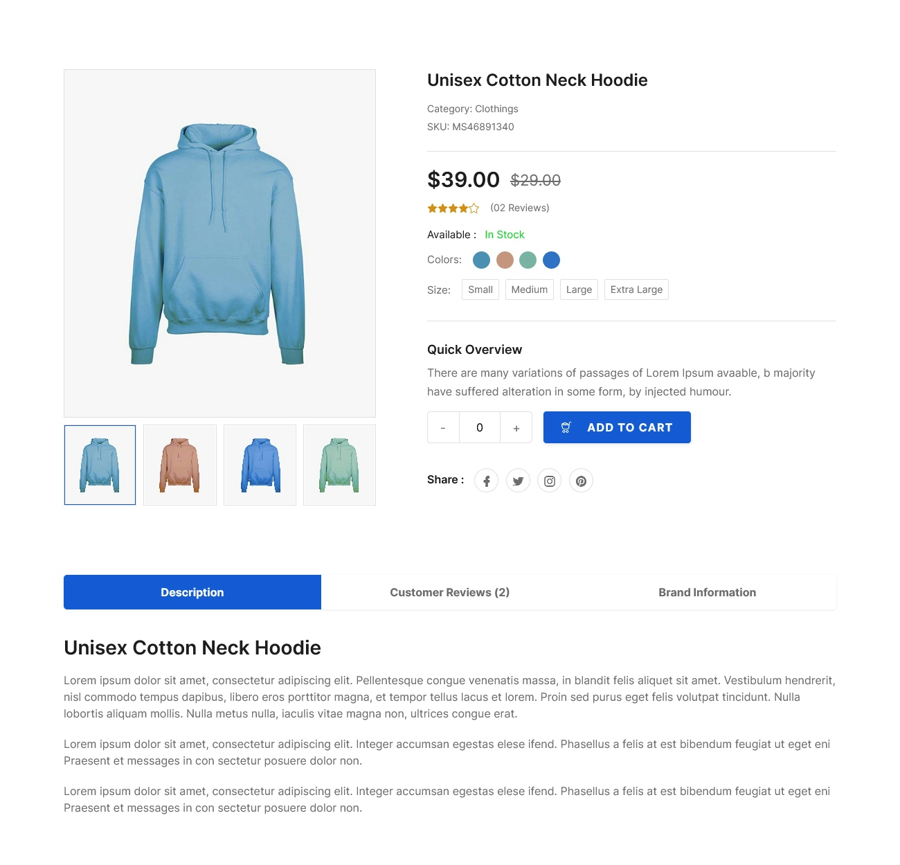 Product Page Style 3