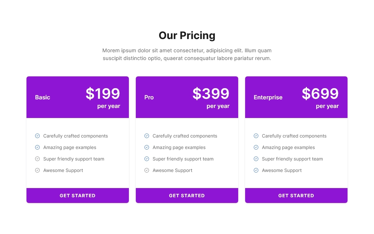 Pricing Style 10