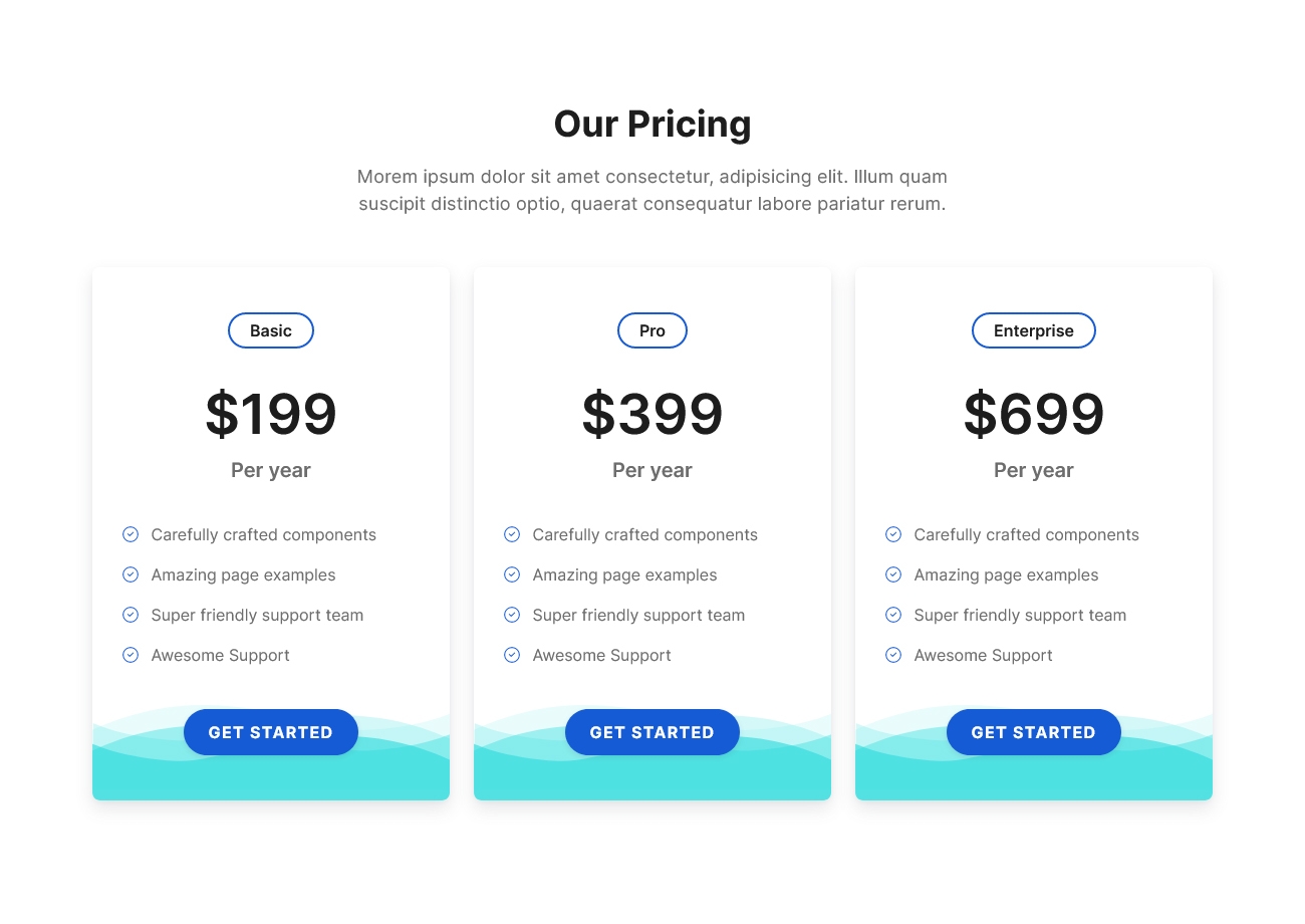 Pricing Style 1