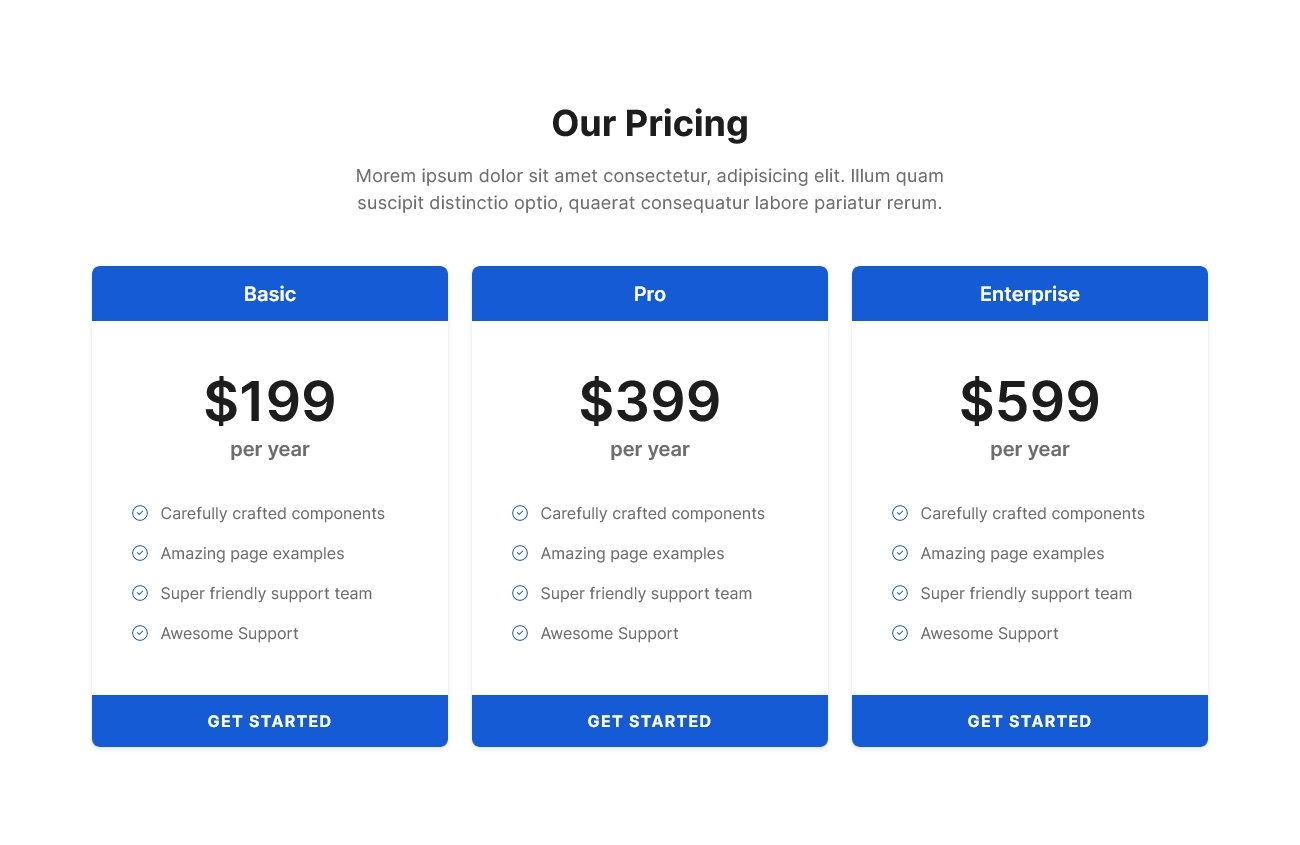 Pricing Style 11