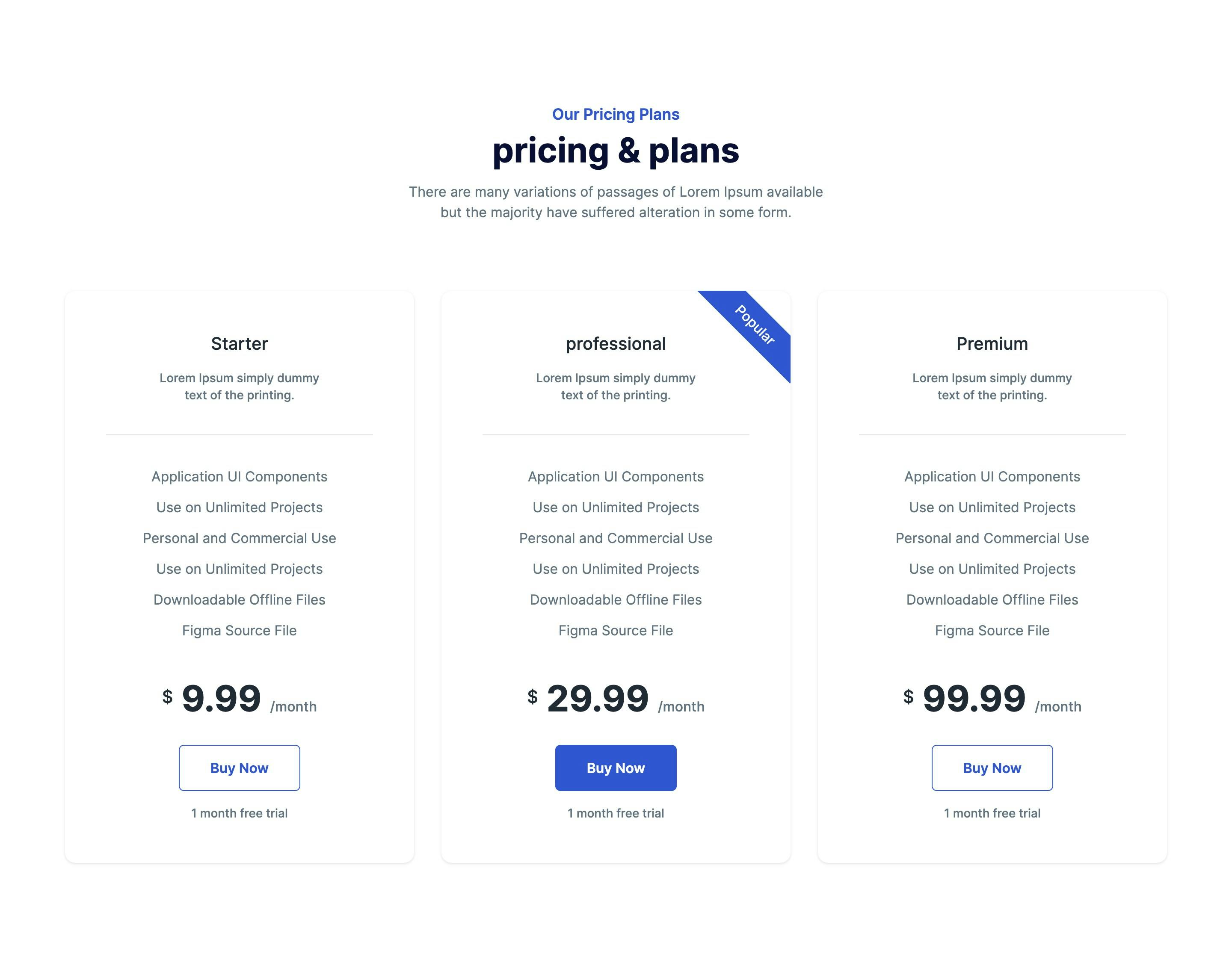 Pricing Style 9