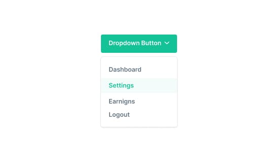 Dropdown Button Style 4